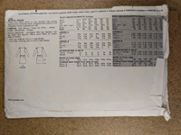 Back view of pattern B4490
