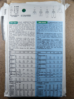 Back view of pattern B5592