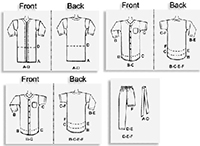 Back view of pattern M4276