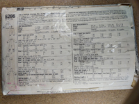 Back view of pattern S5286