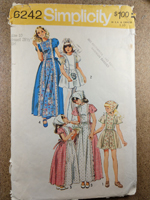 Front view of pattern S6242