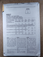 Back view of pattern S9057